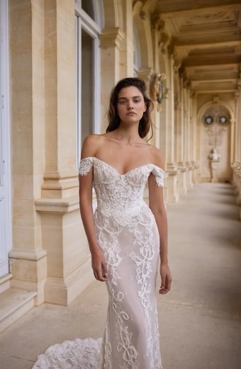 Arava Polak Bridal Style #Lou-Ann #0 default Ivory/Powder thumbnail