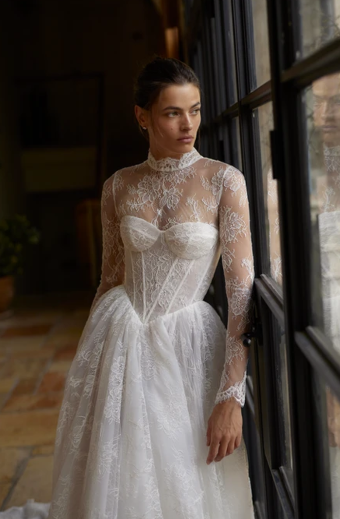 Arava Polak Bridal Style #Delphine #5 default Ivory/Ivory thumbnail