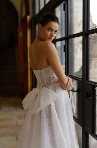 Arava Polak Bridal Style #Delphine #1 Ivory/Ivory thumbnail