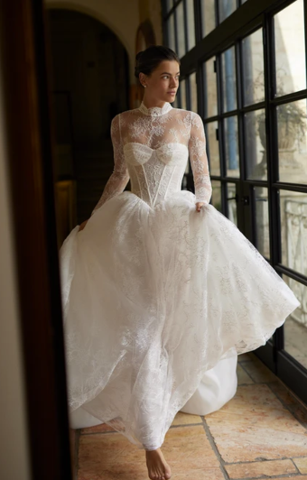 Arava Polak Bridal Style #Delphine #4 Ivory/Ivory thumbnail