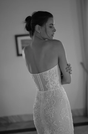 Arava Polak Bridal Style #Celeste #1 Ivory/Ivory thumbnail