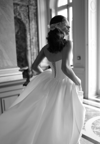 Arava Polak Bridal Style #Elian #3 default Ivory thumbnail