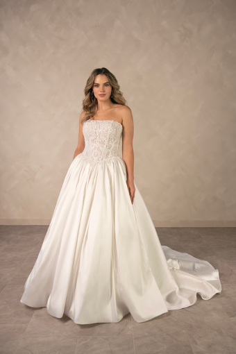 Essense of Australia Style #D4546 Beaded /unlined #0 default Ivory/Moscato thumbnail