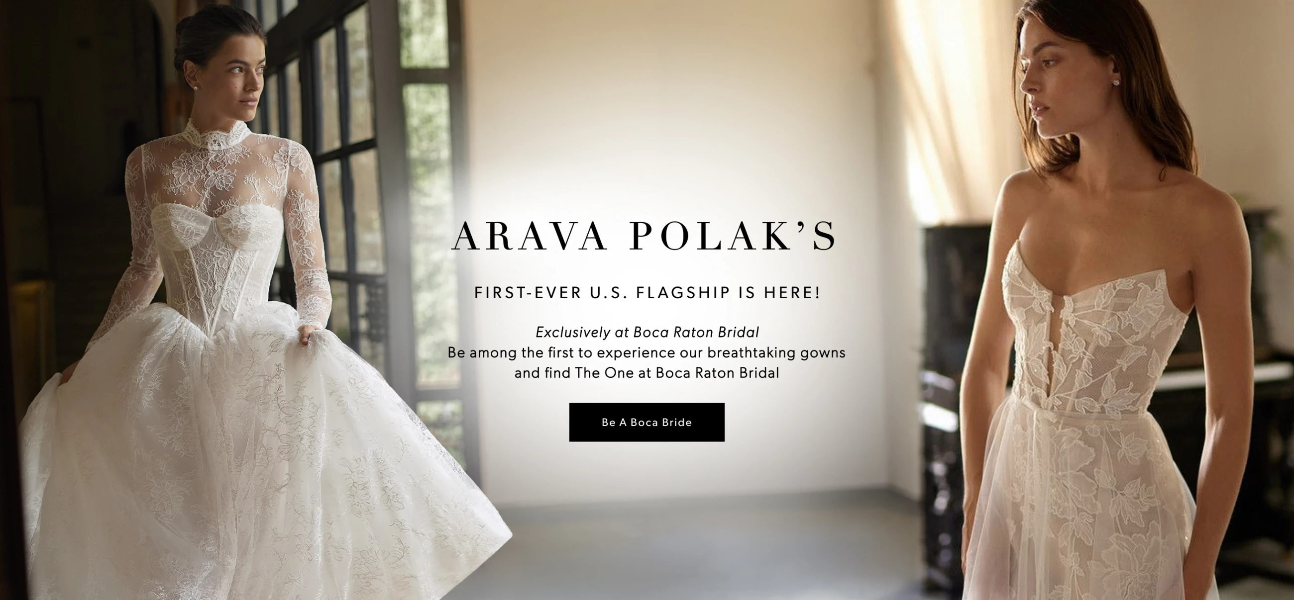 Arava Polak US flagship at Boca Raton Bridal