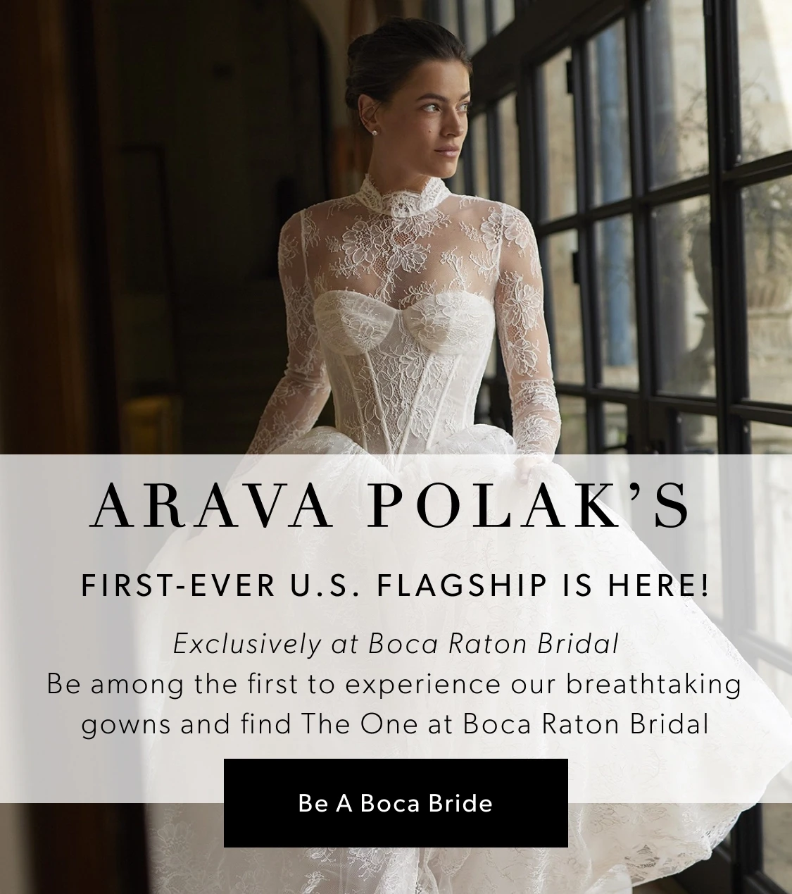 Arava Polak US flagship at Boca Raton Bridal